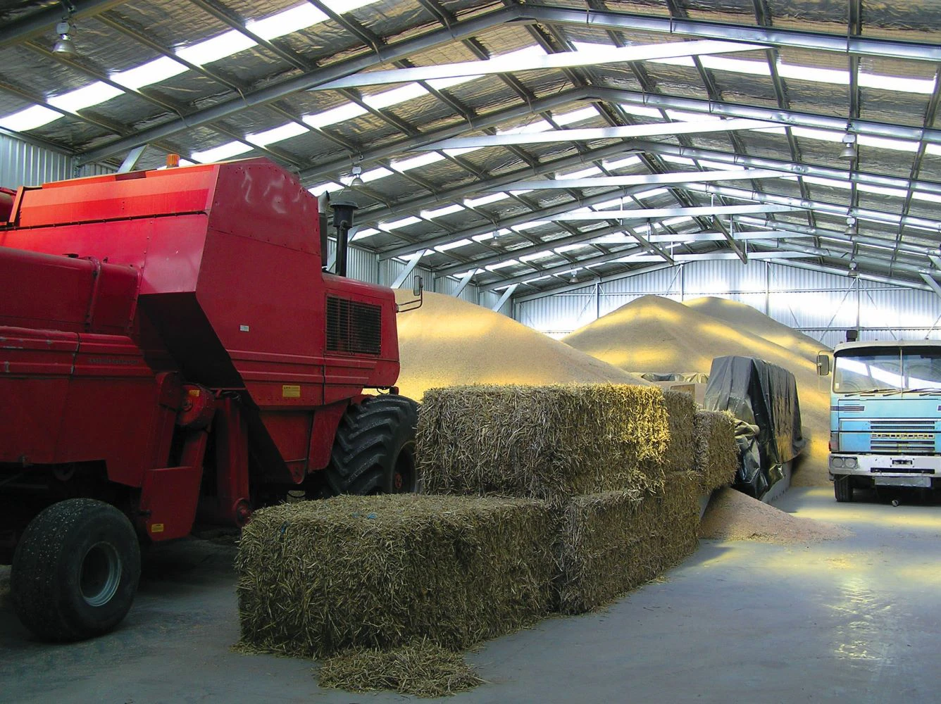 Improved Storage Structures Grain & Feed Storage Sheds | Colorbond Steel