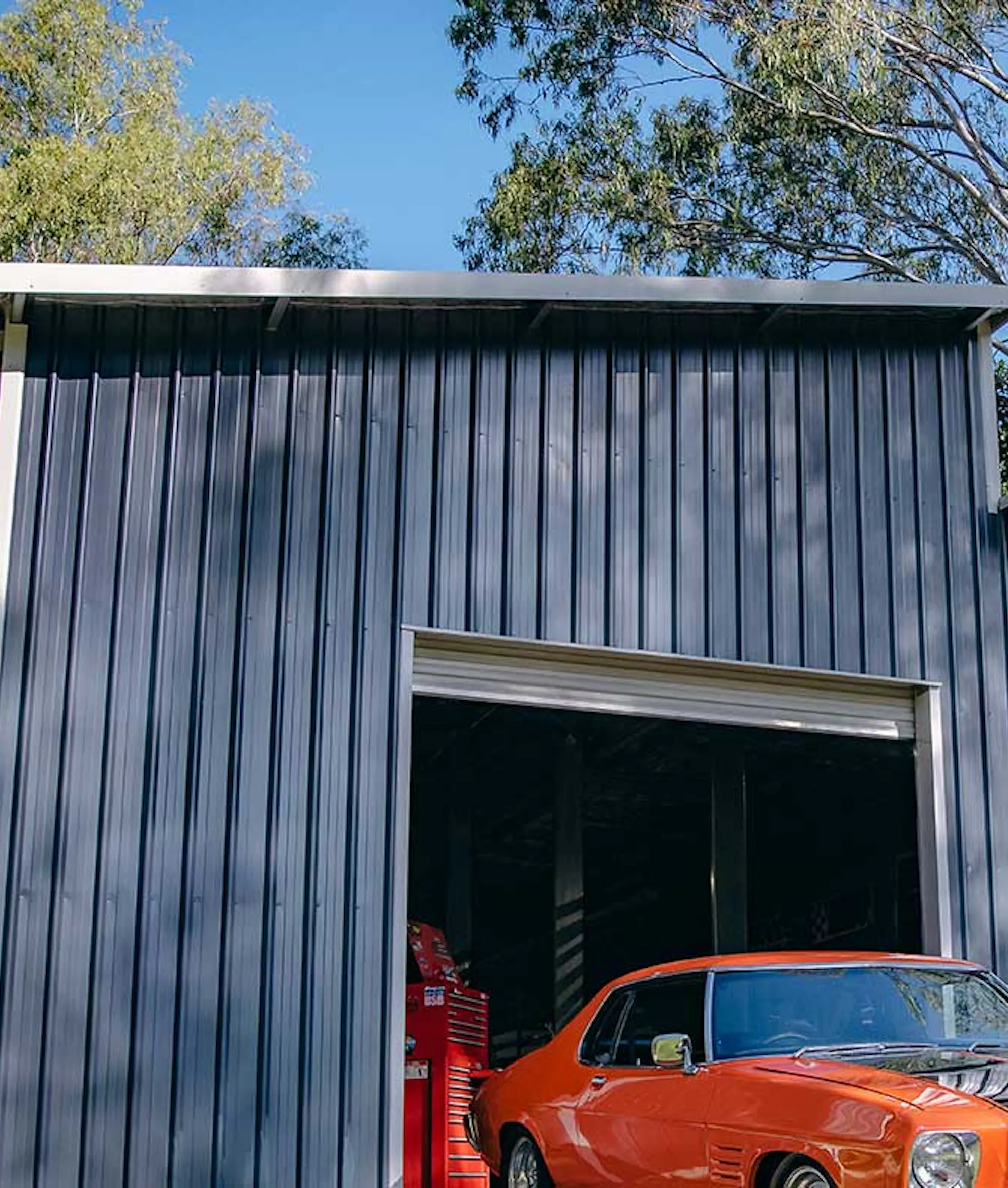 Colorbond Cladding Garage COLORBOND® Garages | Australian Steel Kits
