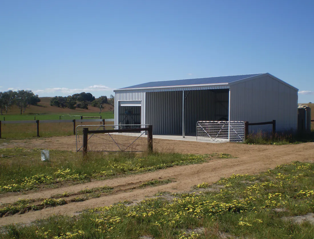 Storage Plus Garage | Wide Span Sheds