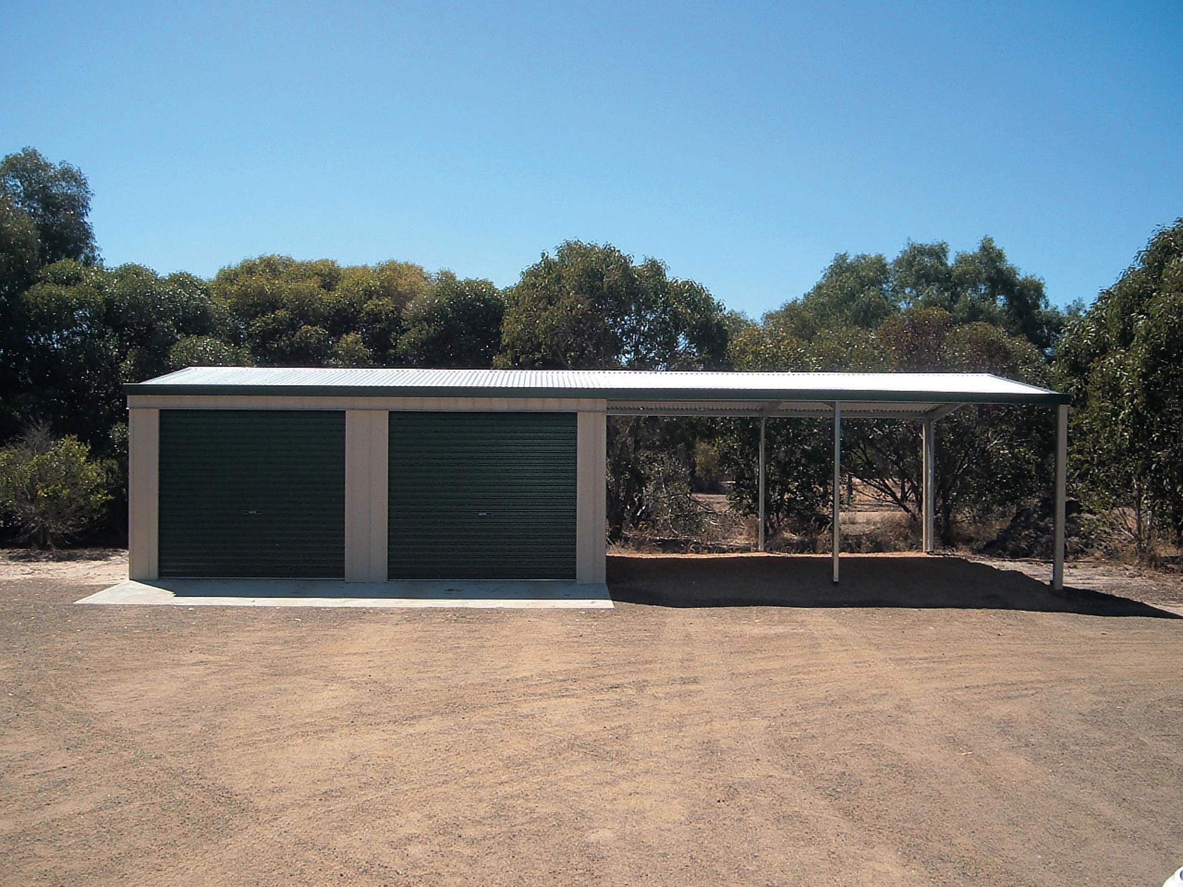 Suburban 5 Garaport | Double Garage & Carport