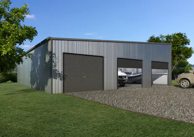 Product-Pages Garages Triple-Skillion