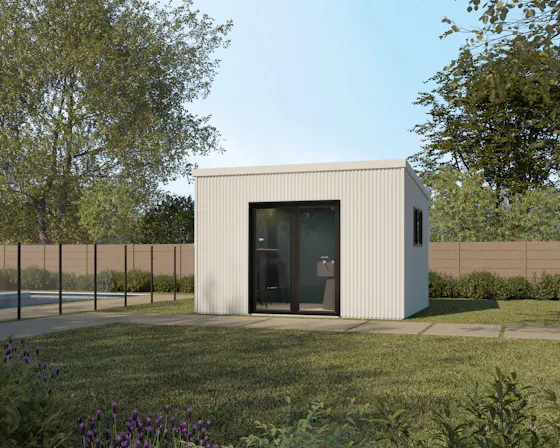 Studio-Shed LOW-RES Shed-Exterior-Game-Room-Skillion-Coro-Profile