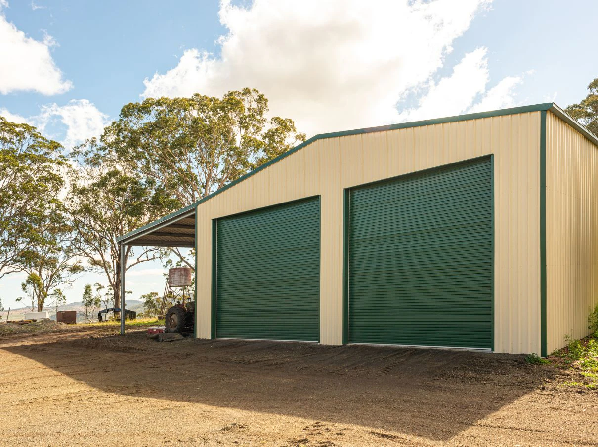 Colorbond Cladding Garage COLORBOND® Garages | Australian Steel Kits